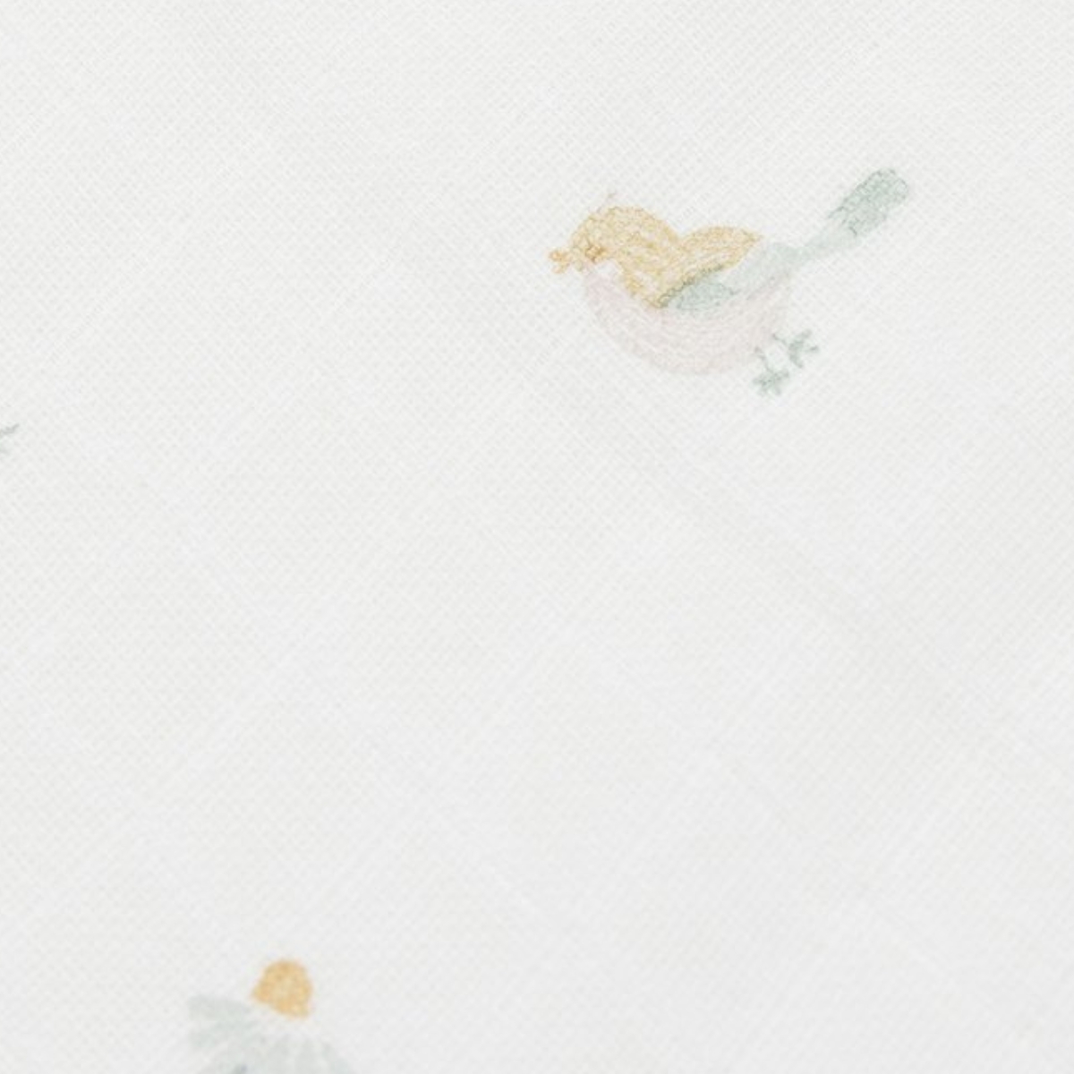 Lot de 3 langes en coton Lovely Birds (70 x 70 cm) (Jollein) - Image 6