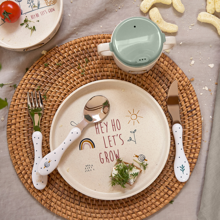 Assiette Hey ho let's grow vert Garden Explorer (Lassig) - Image 4