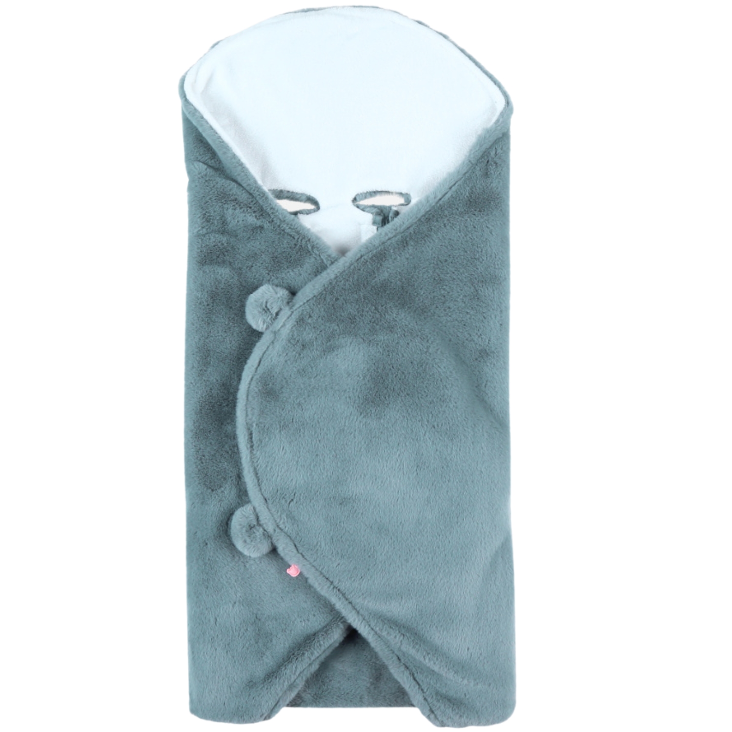 Couverture nomade bleue Mix &amp; Match (65x45 cm)