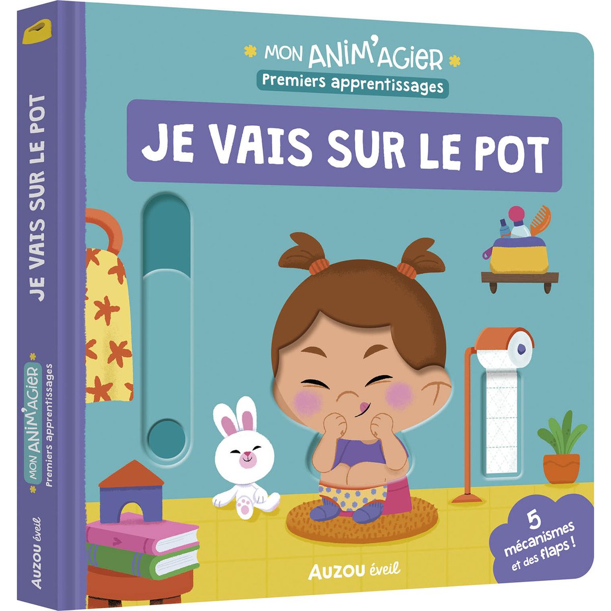 Livre Mon anim'agier Premiers apprentissages - Je vais sur le pot