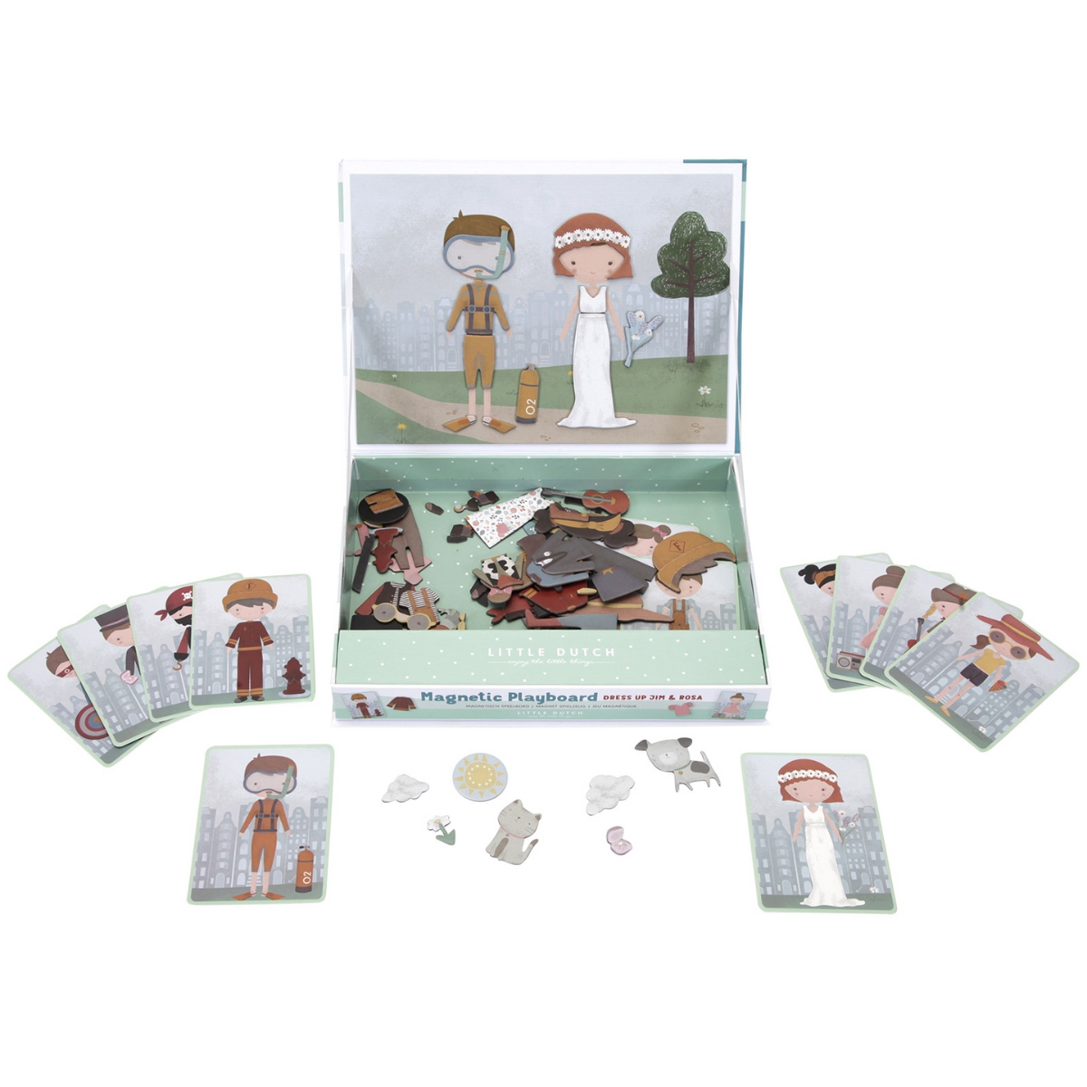Jeu magnétique Jim &amp; Rosa