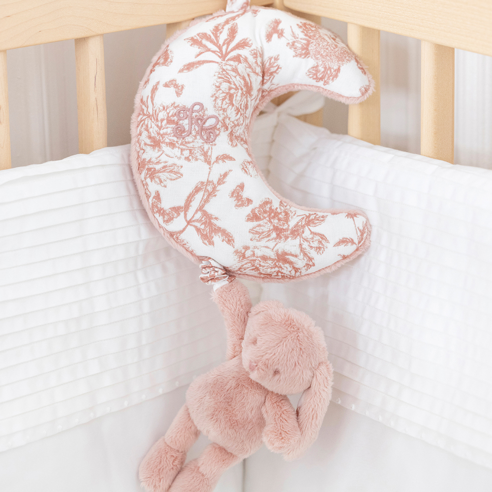 Lapin musical Augustin rose (Tartine et Chocolat) - Image 1