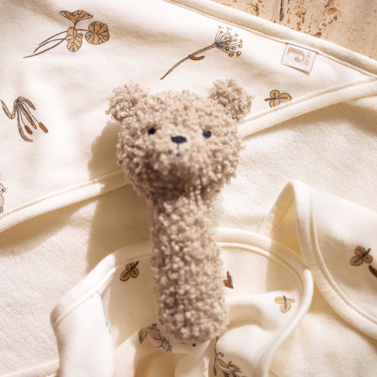 Hochet ours Teddy Bear Olive Green (Jollein) - Image 4