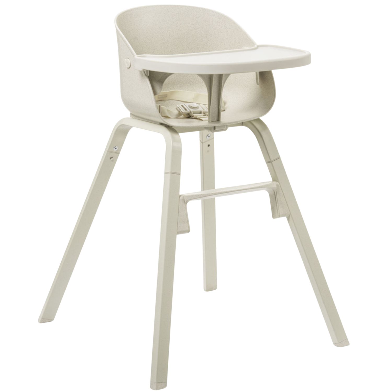 Chaise haute Grace Vanilla White