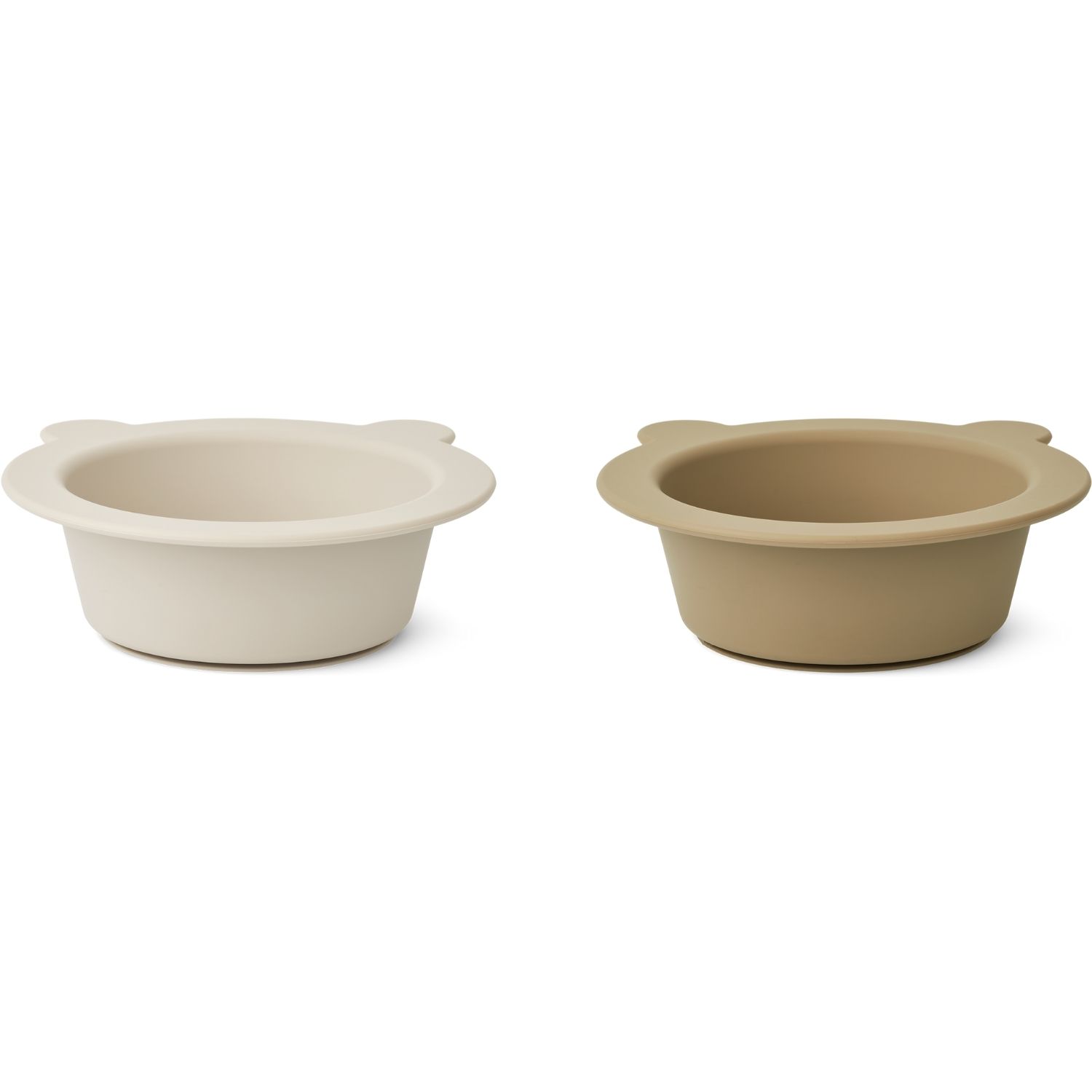 Lot de 2 bols à ventouse Peony sandy-oat (Liewood) - Image 3