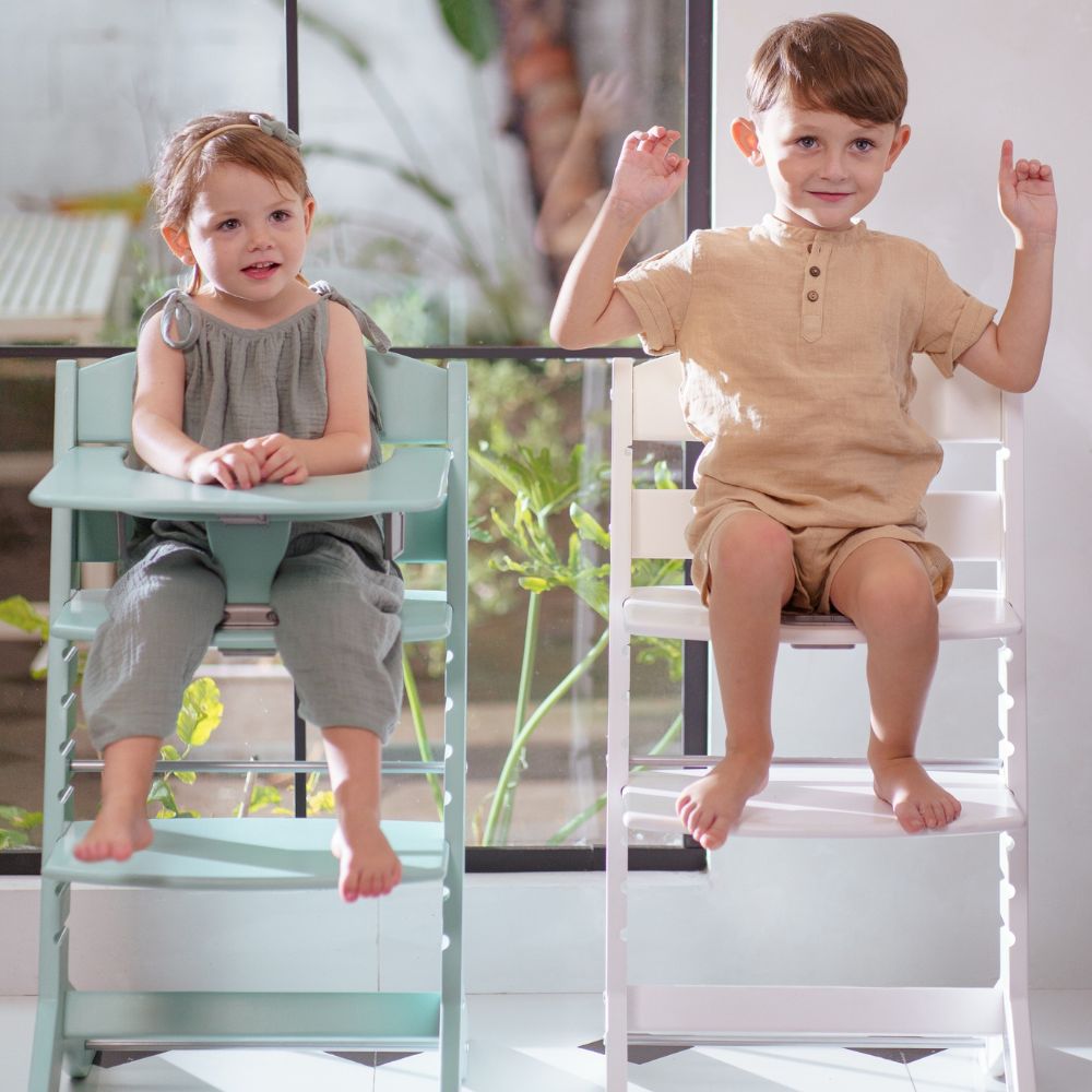 Chaise haute Syt évolutive blanche (Geuther) - Image 2