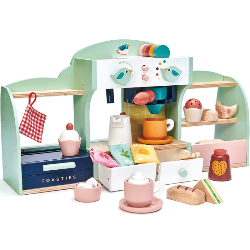 Tender Leaf Toys Caf&eacute; Le Nid d'oiseau - jouet en Bois Tender Leaf