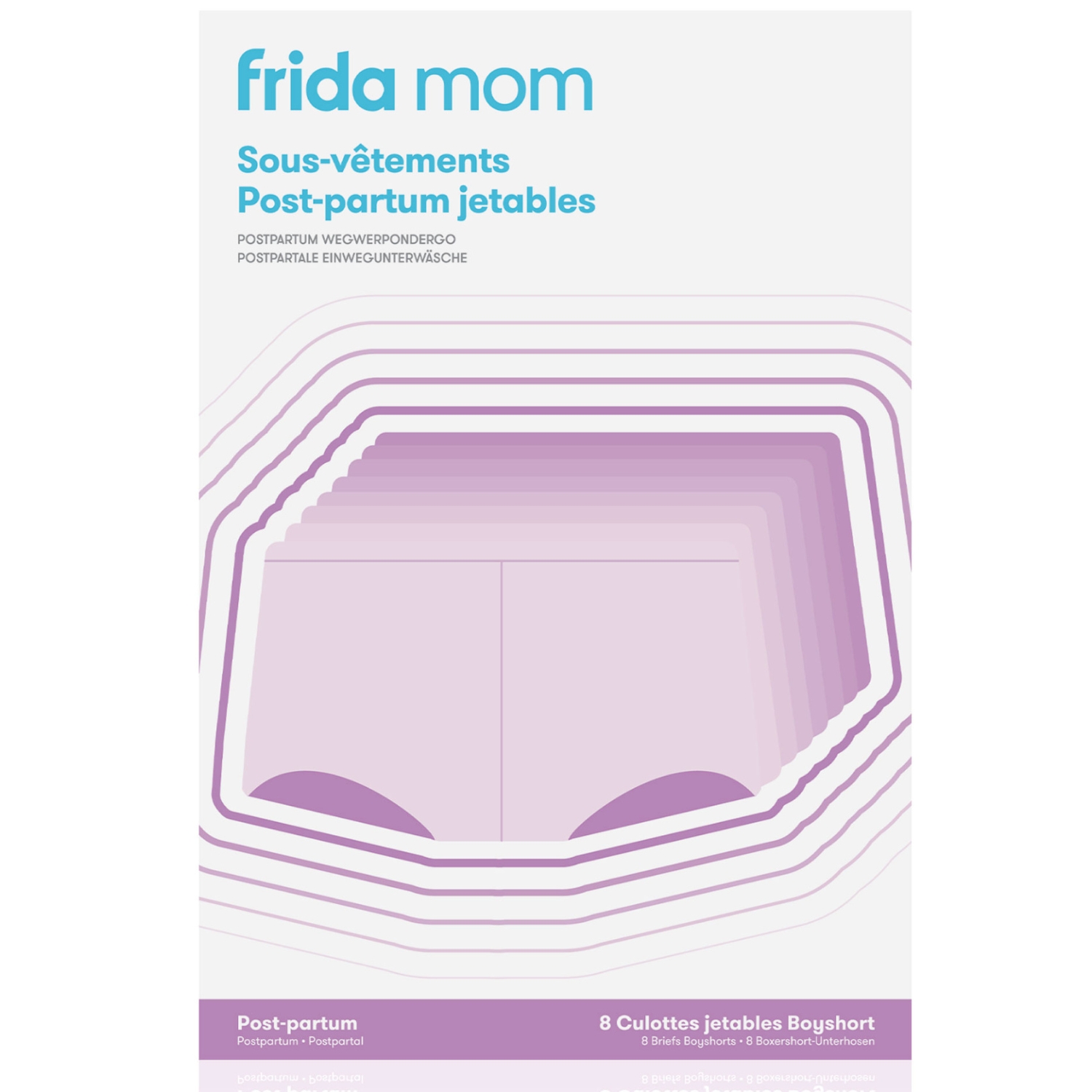 Lot de 8 sous-vêtements post-partum jetables (Frida) - Image 6
