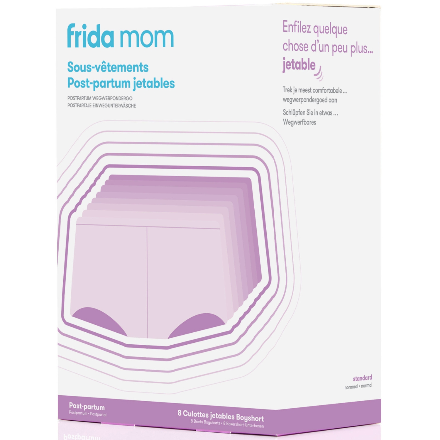 Lot de 8 sous-vêtements post-partum jetables (Frida) - Image 8