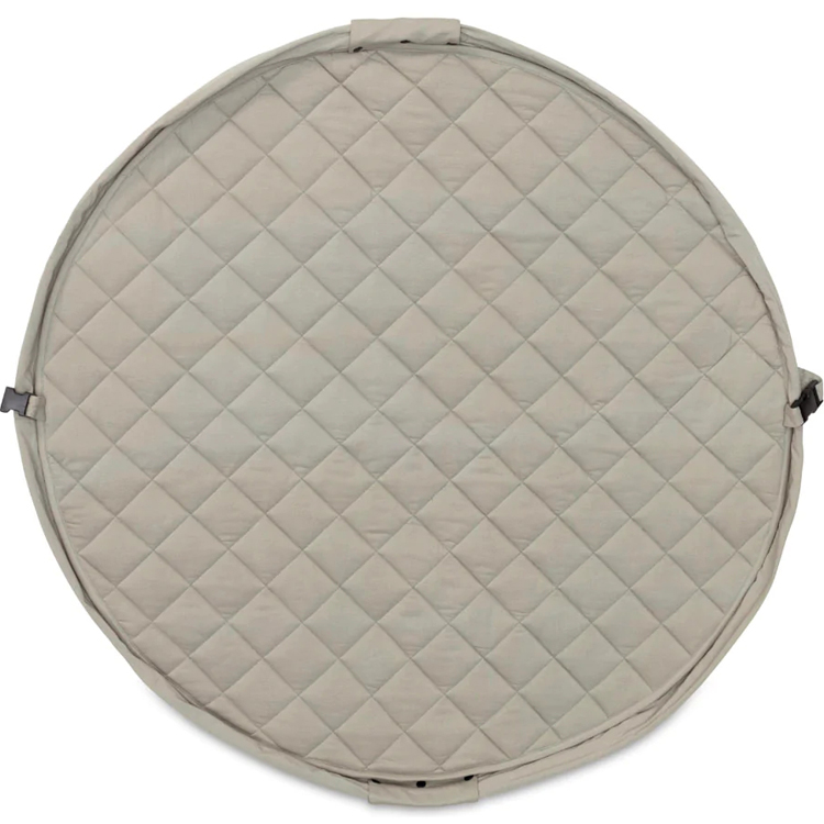 Tapis de jeu nomade 2 en 1 en coton bio Meadow Green Organic (Play&Go) - Image 8