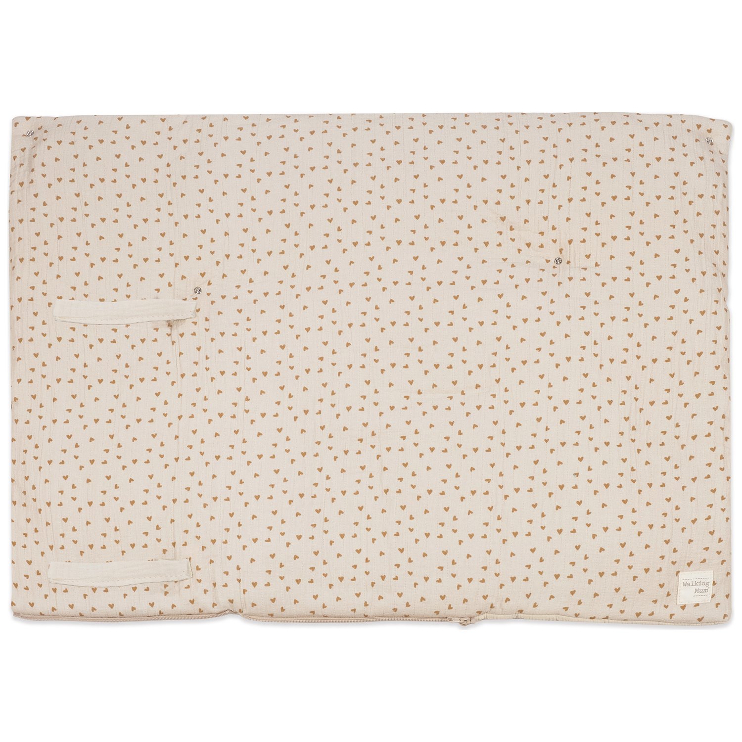 Nid d'ange et couverture Coeurs Poppy Cannelle (Walking Mum) - Image 2