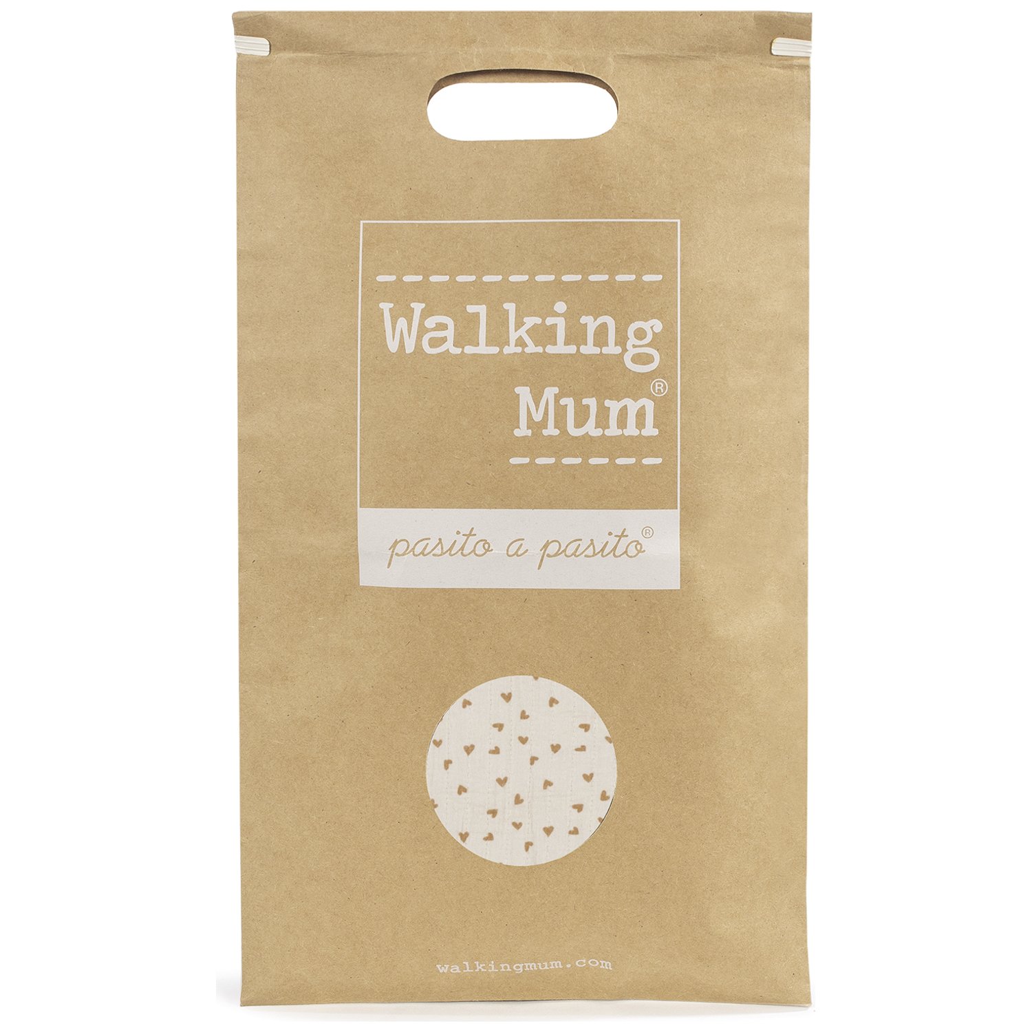 Nid d'ange et couverture Coeurs Poppy Cannelle (Walking Mum) - Image 6