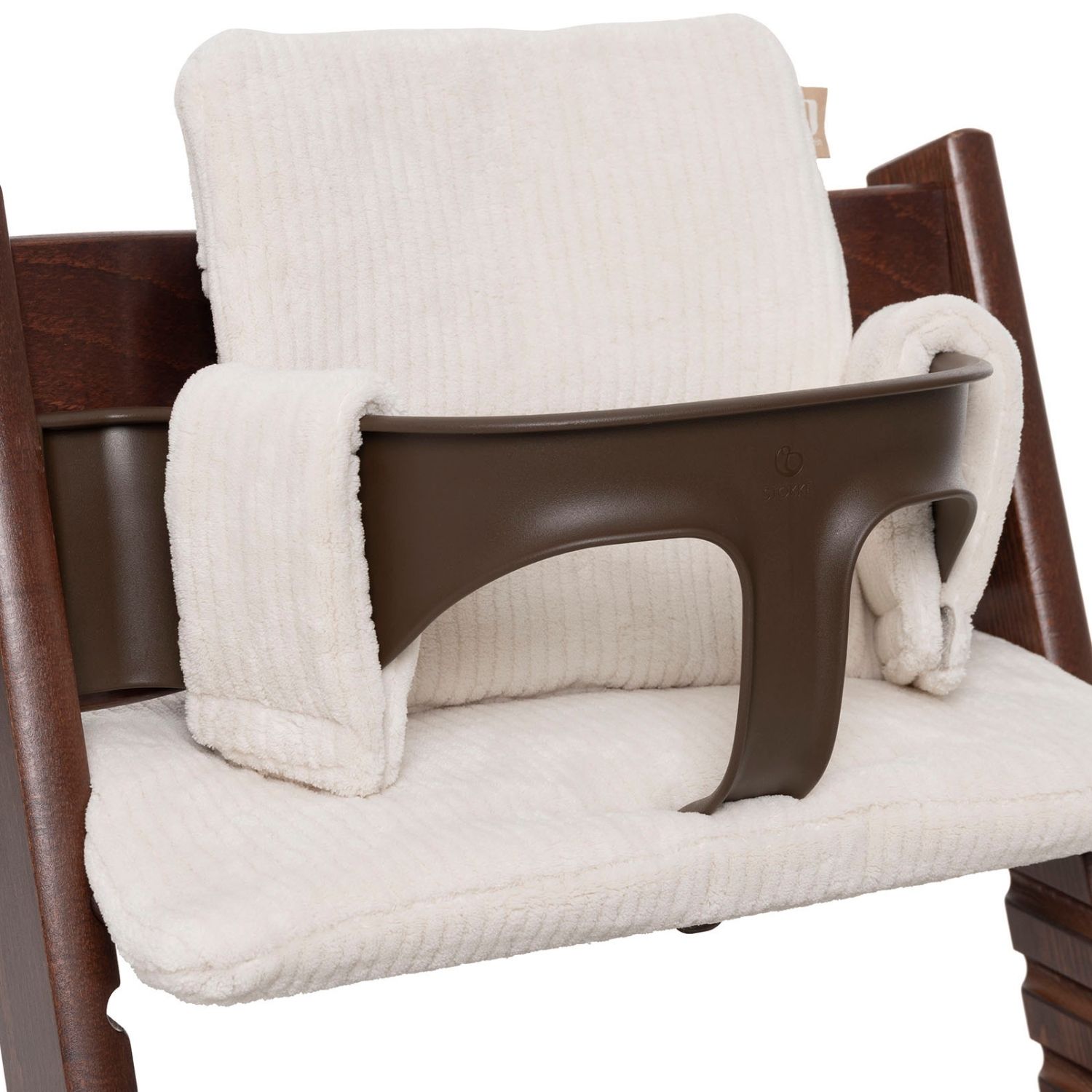 Assise pour chaise haute Stokke Cloudy Rib Oatmeal (Jollein) - Image 1