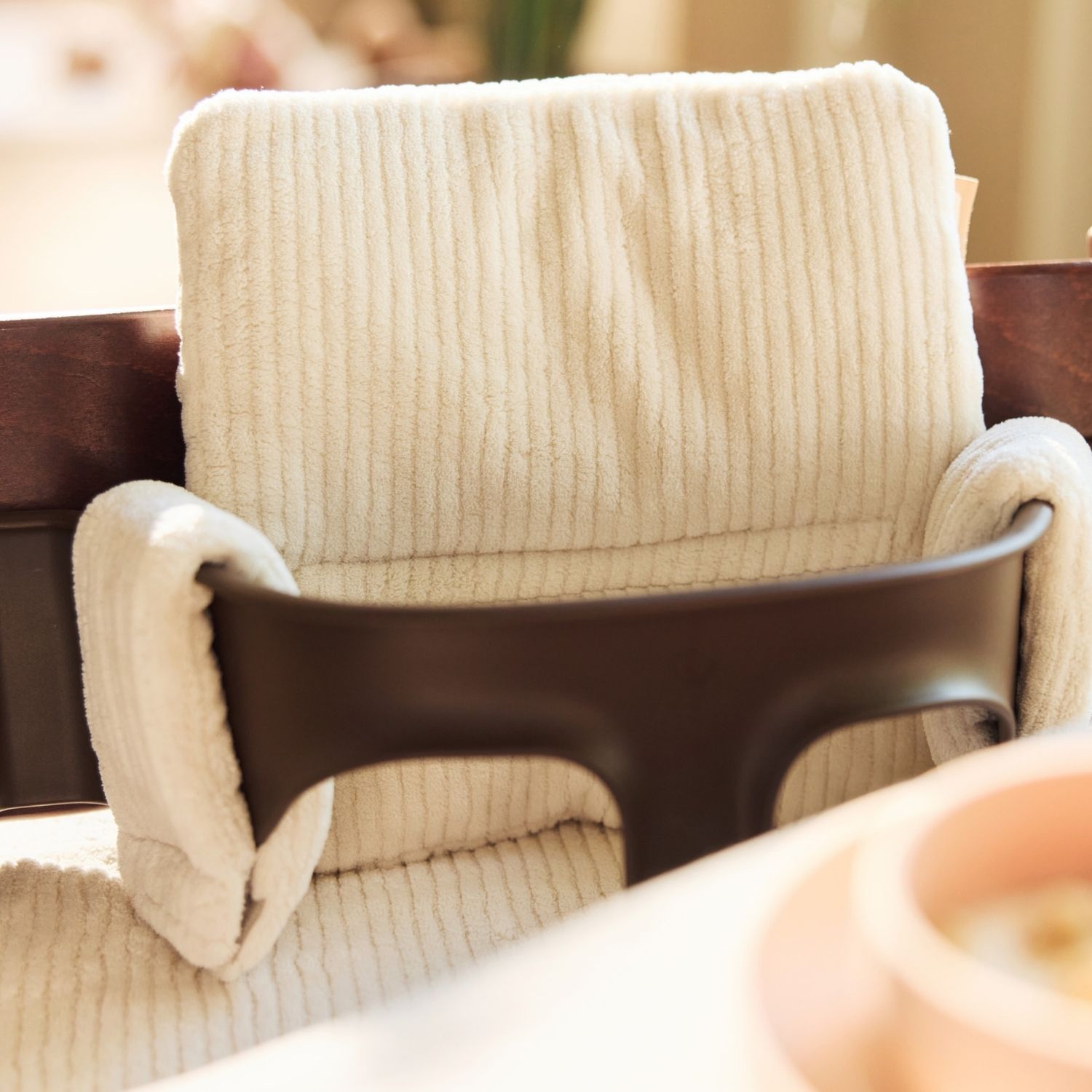 Assise pour chaise haute Stokke Cloudy Rib Oatmeal (Jollein) - Image 3