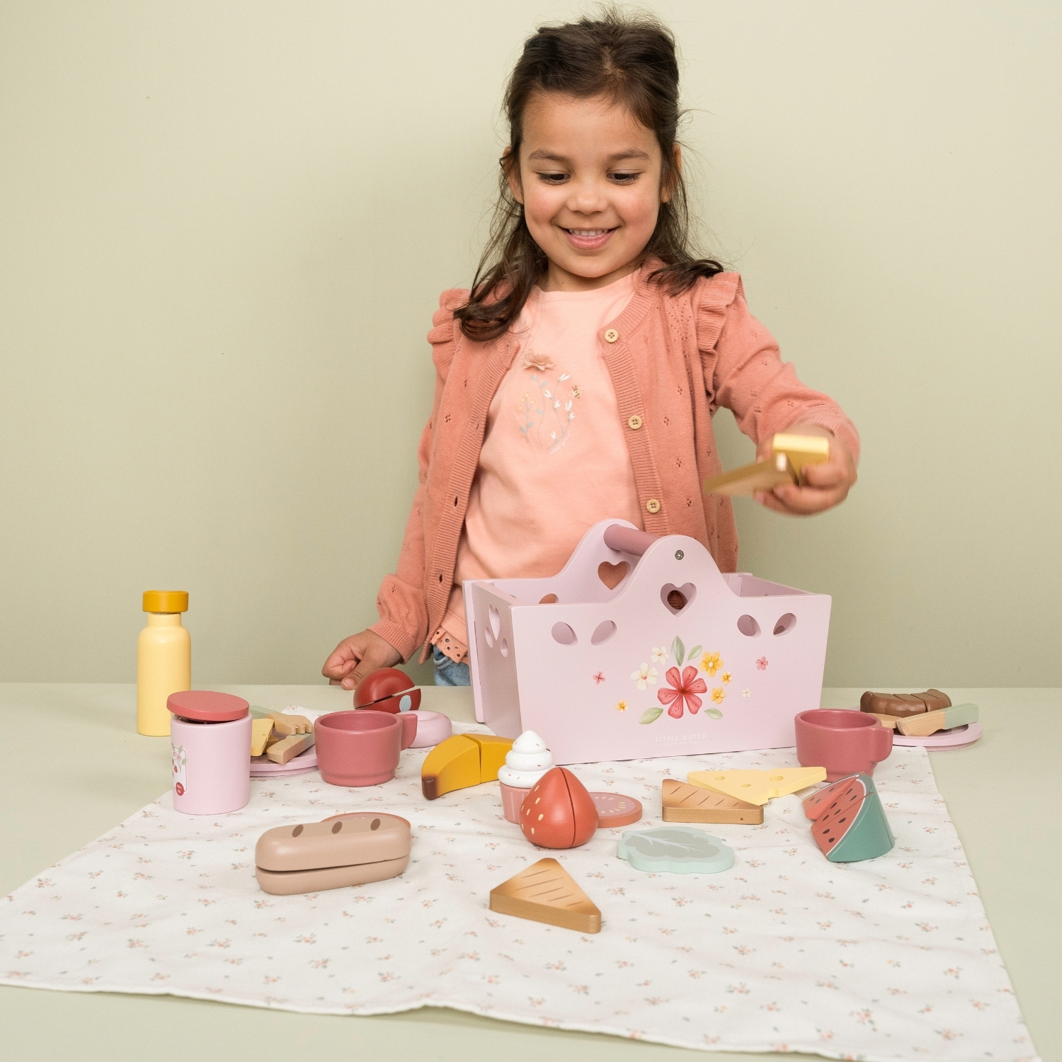 Panier de pique-nique (Little Dutch) - Image 1