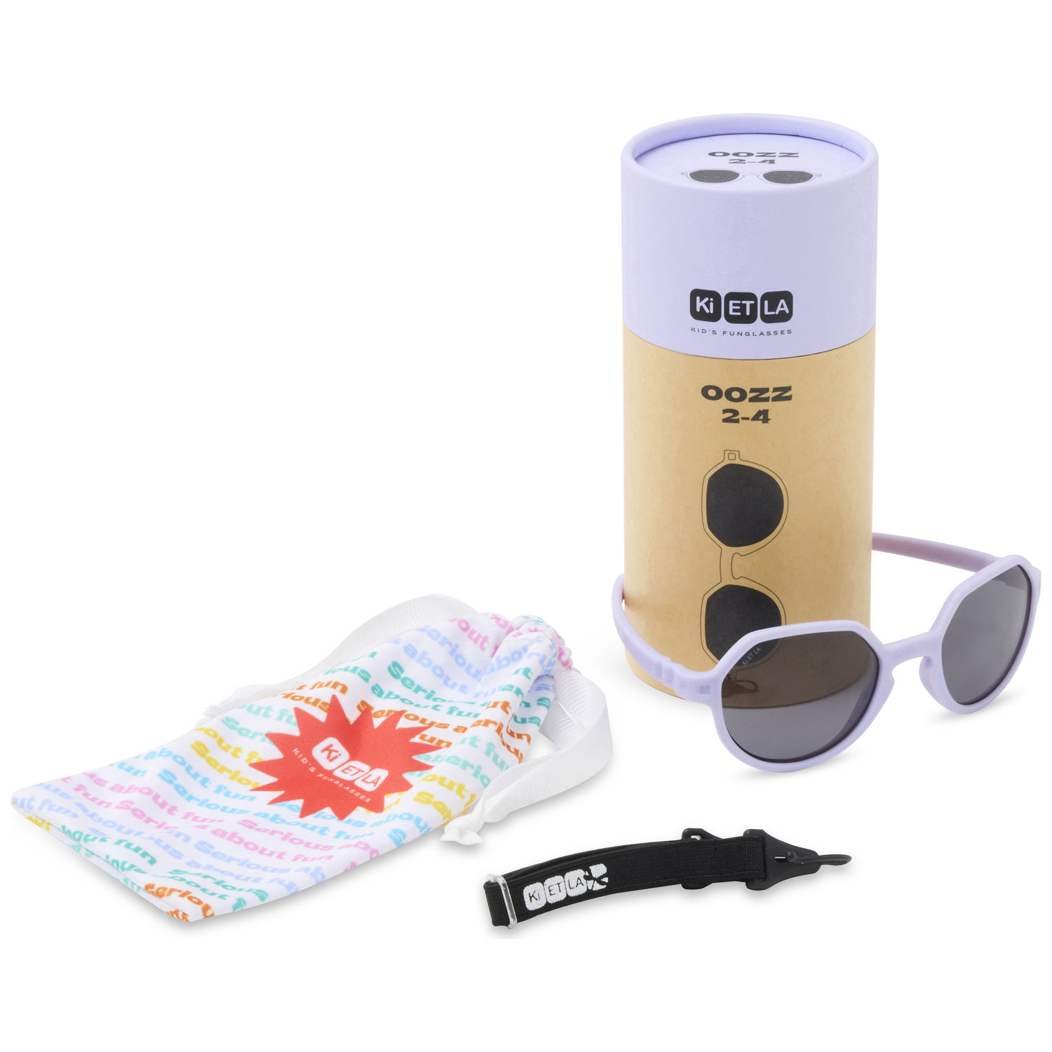 Lunettes de soleil Oozz Lavande (0-12 mois) (KI ET LA) - Image 7