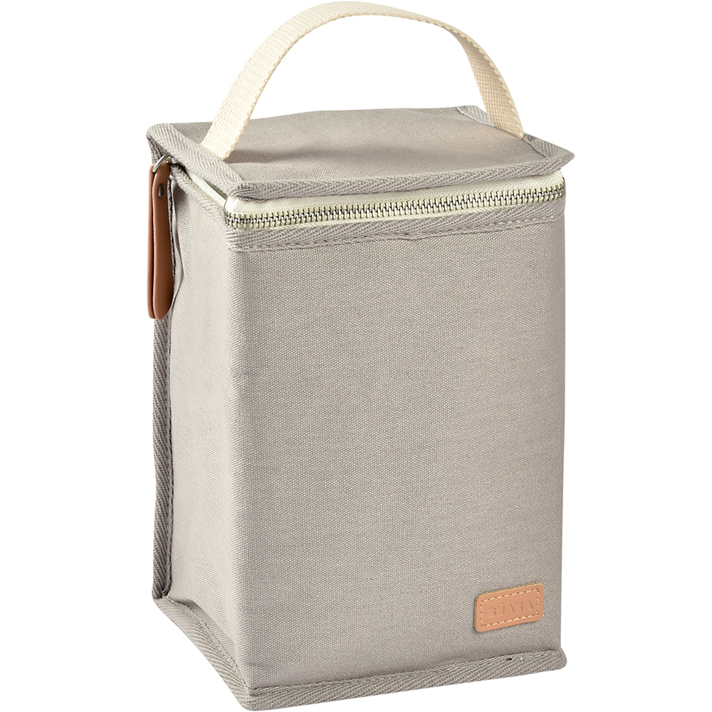 Sac isotherme Canvas gris perle (Béaba) - Couverture
