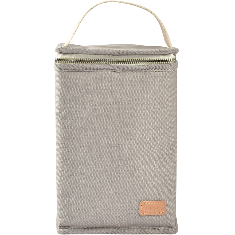 Sac isotherme Canvas gris perle (Béaba) - Image 5