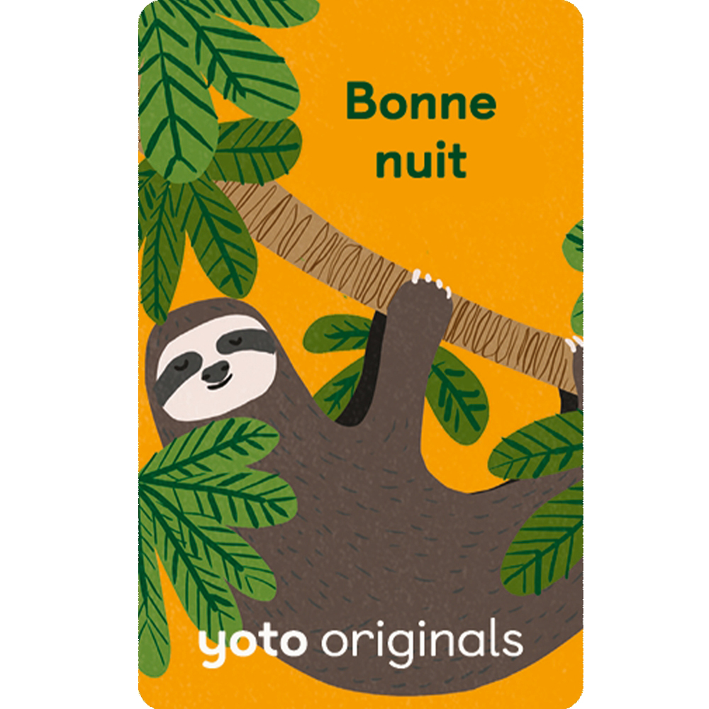 Yoto - Carte Bonne nuit pour Yoto Player et Mini