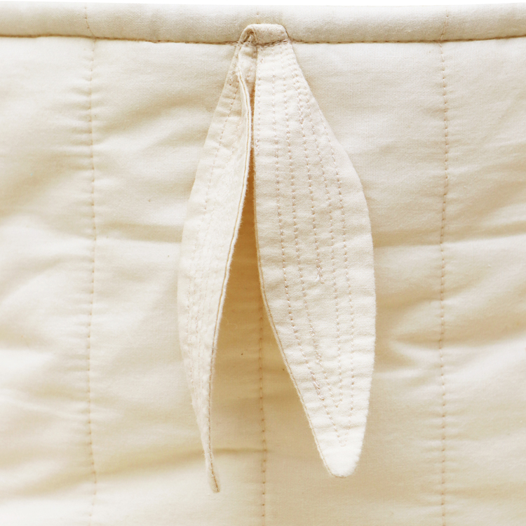 Lot de 2 paniers de rangement bamboo naturel (20 x 30 cm) (Lorena Canals) - Image 8