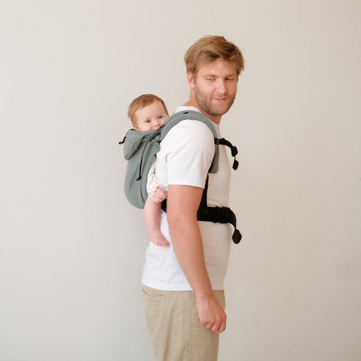 Porte bébé préformé Néo Eucalyptus (Neobulle) - Image 4