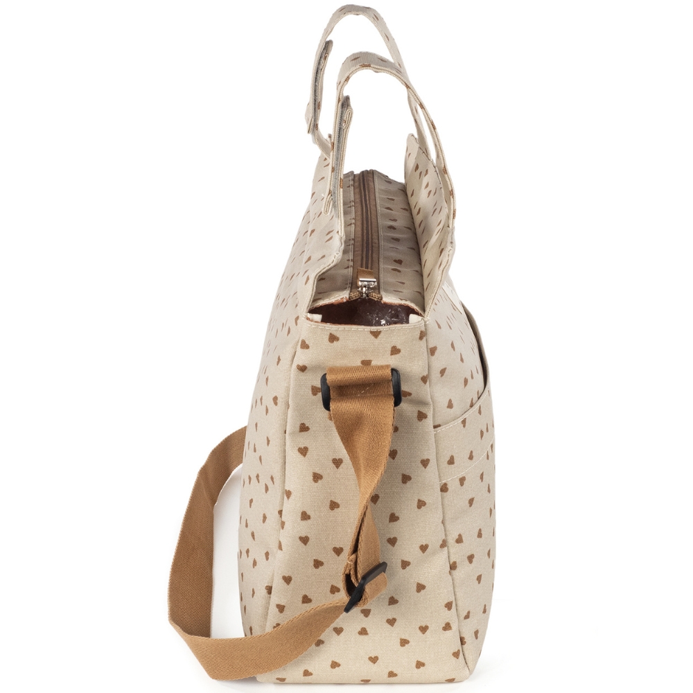 Sac à poussette coeurs Poppy Cannelle (Walking Mum) - Image 7