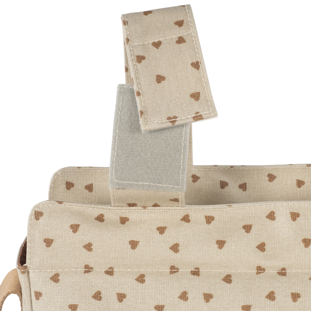 Sac à poussette coeurs Poppy Cannelle (Walking Mum) - Image 8