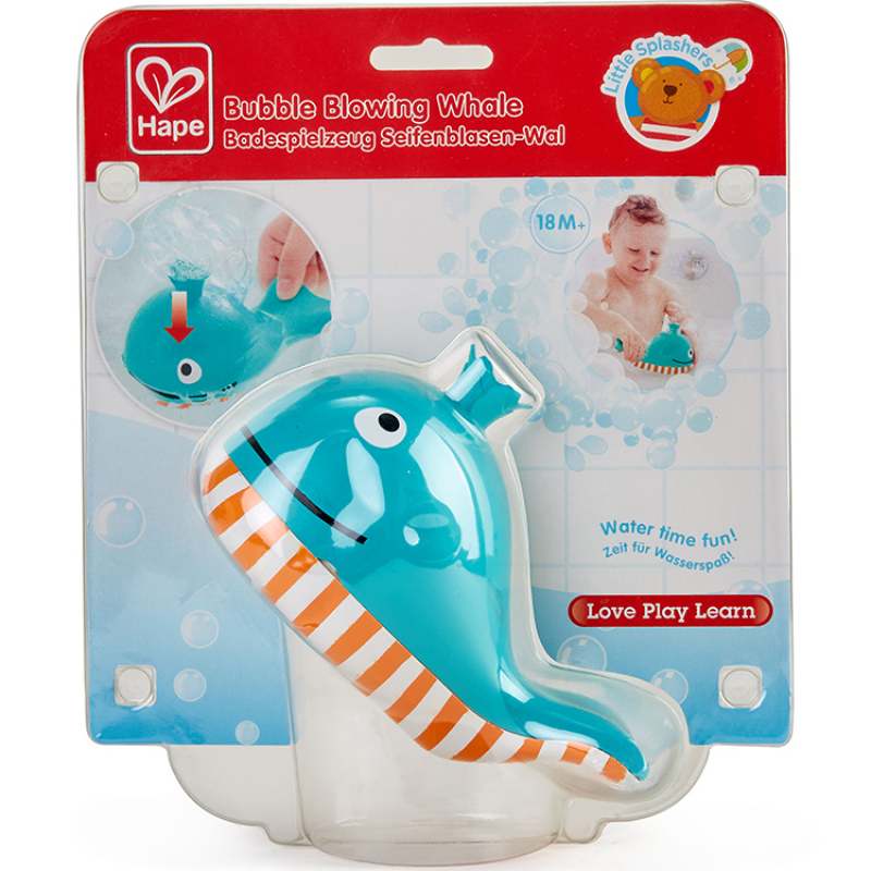 Jouet de bain baleine à bulles (Hape) - Image 4