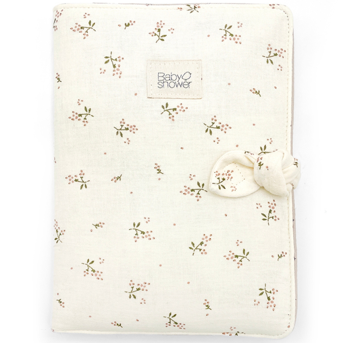 Babyshower - Protège carnet de santé Knot Roseberry