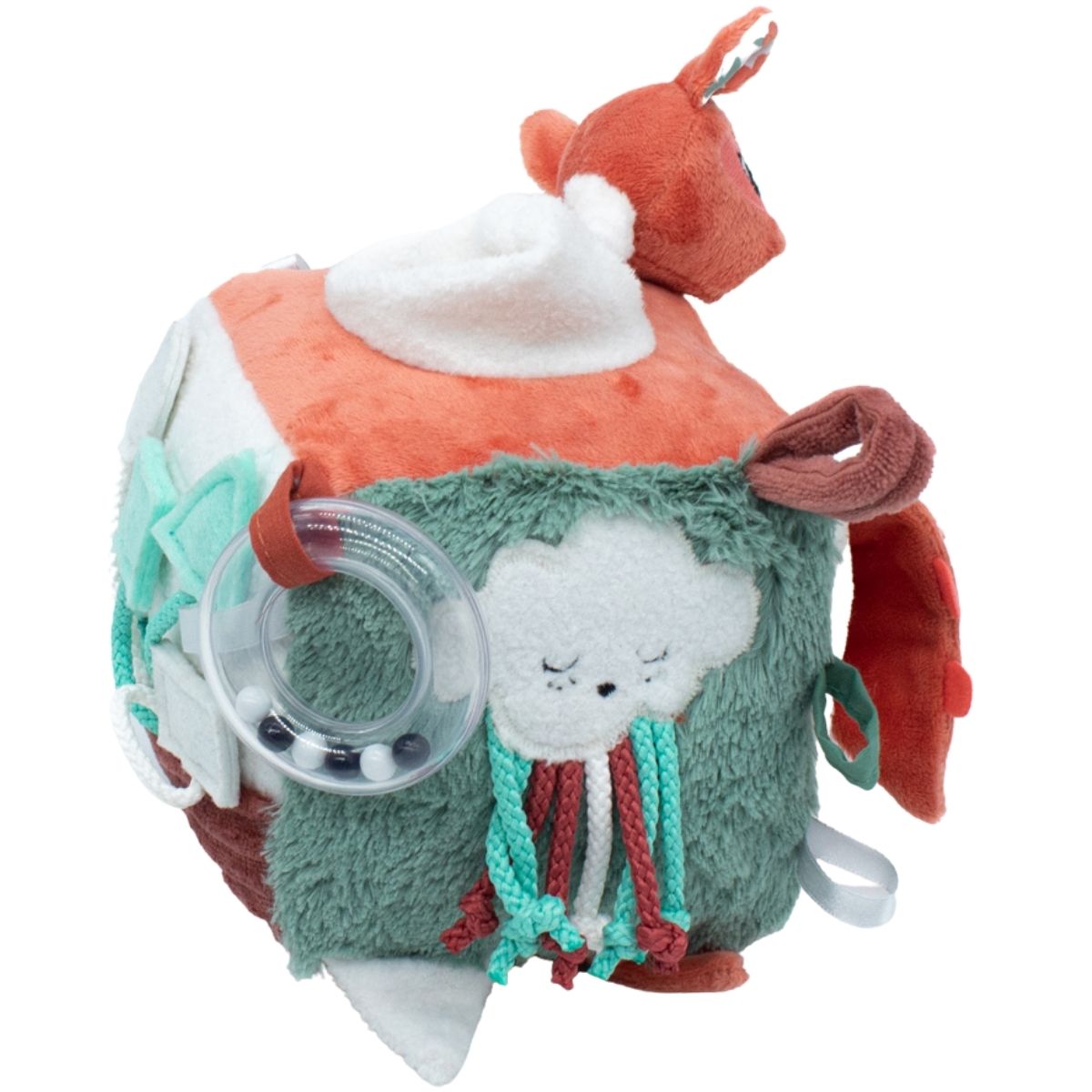 Cube d'activités Mélimélos la biche (12 cm) (Les Déglingos) - Image 4