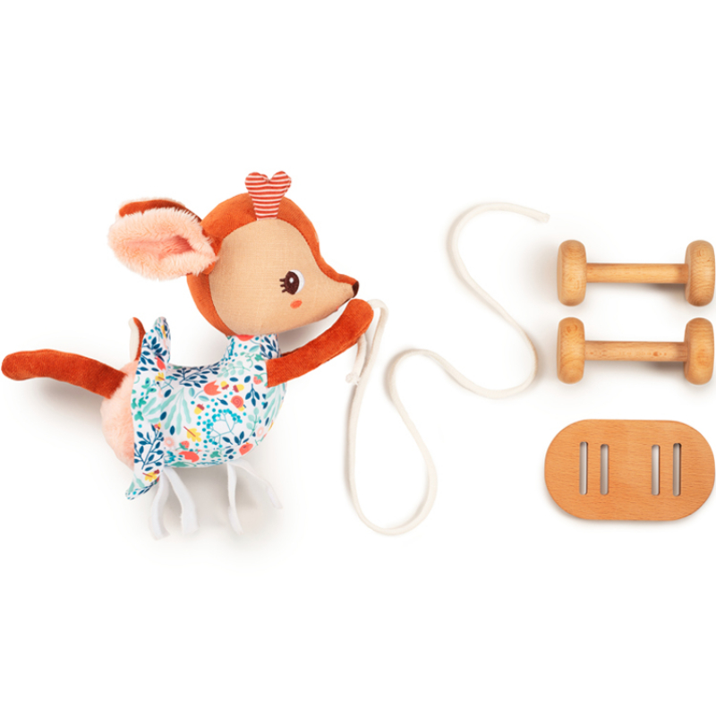 Peluche à tirer Stella le faon (Lilliputiens) - Image 5