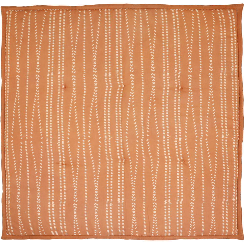 Tapis de jeu carré Nepo Terracotta (100 x 100 cm) (Nattiot) - Image 1
