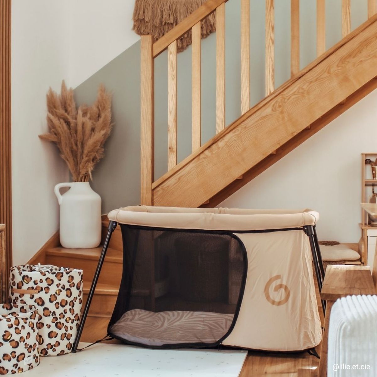 Lit parapluie Moov & Sleep Sable (Babymoov) - Image 3