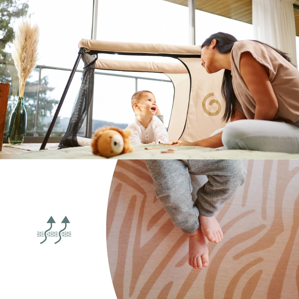 Lit parapluie Moov & Sleep Sable (Babymoov) - Image 7