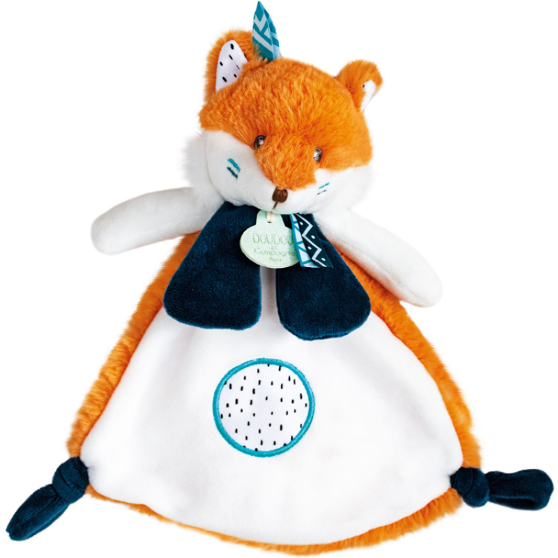Doudou tiwipi renard - taille 23 cm