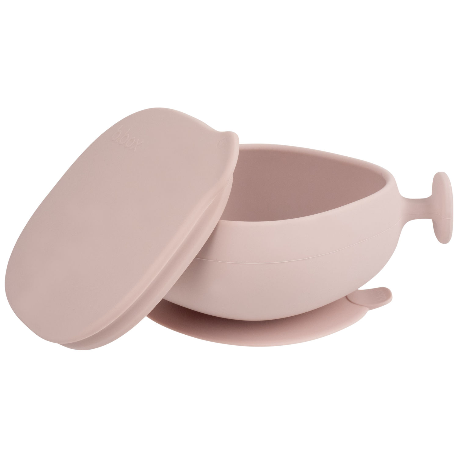 B.BOX - Bol à ventouse et couvercle Blush