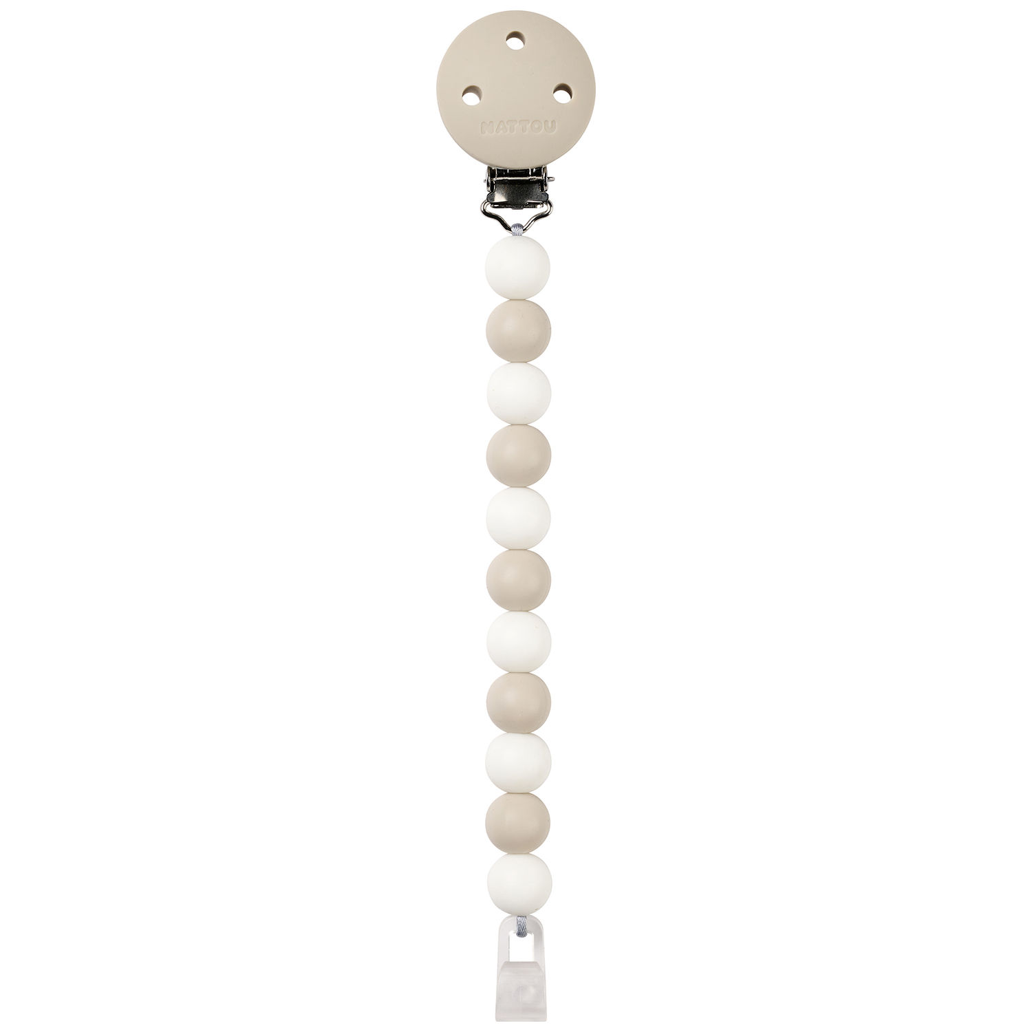 Nattou - Attache-sucette Silicone