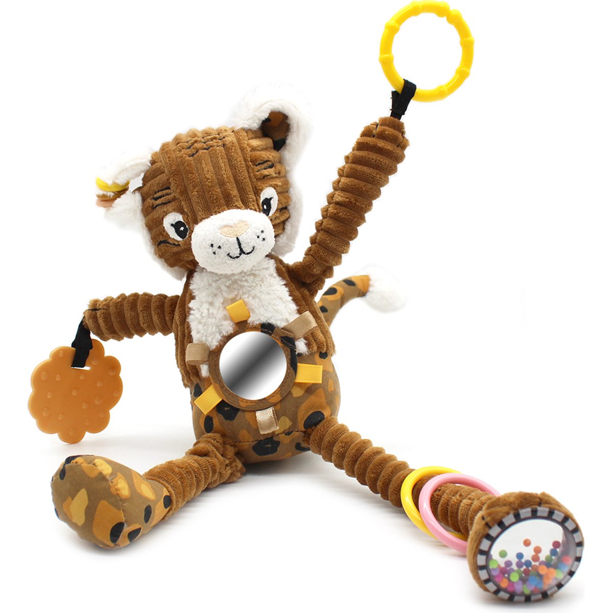 Les Déglingos - Peluche d'activités à suspendre Speculos le Tigre
