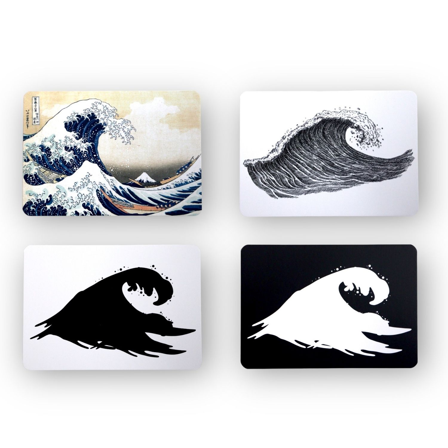 Coffret Mondy des P'tits Artistes (20 cartes constratées en noir & blanc) (Observe Édition) - Image 5