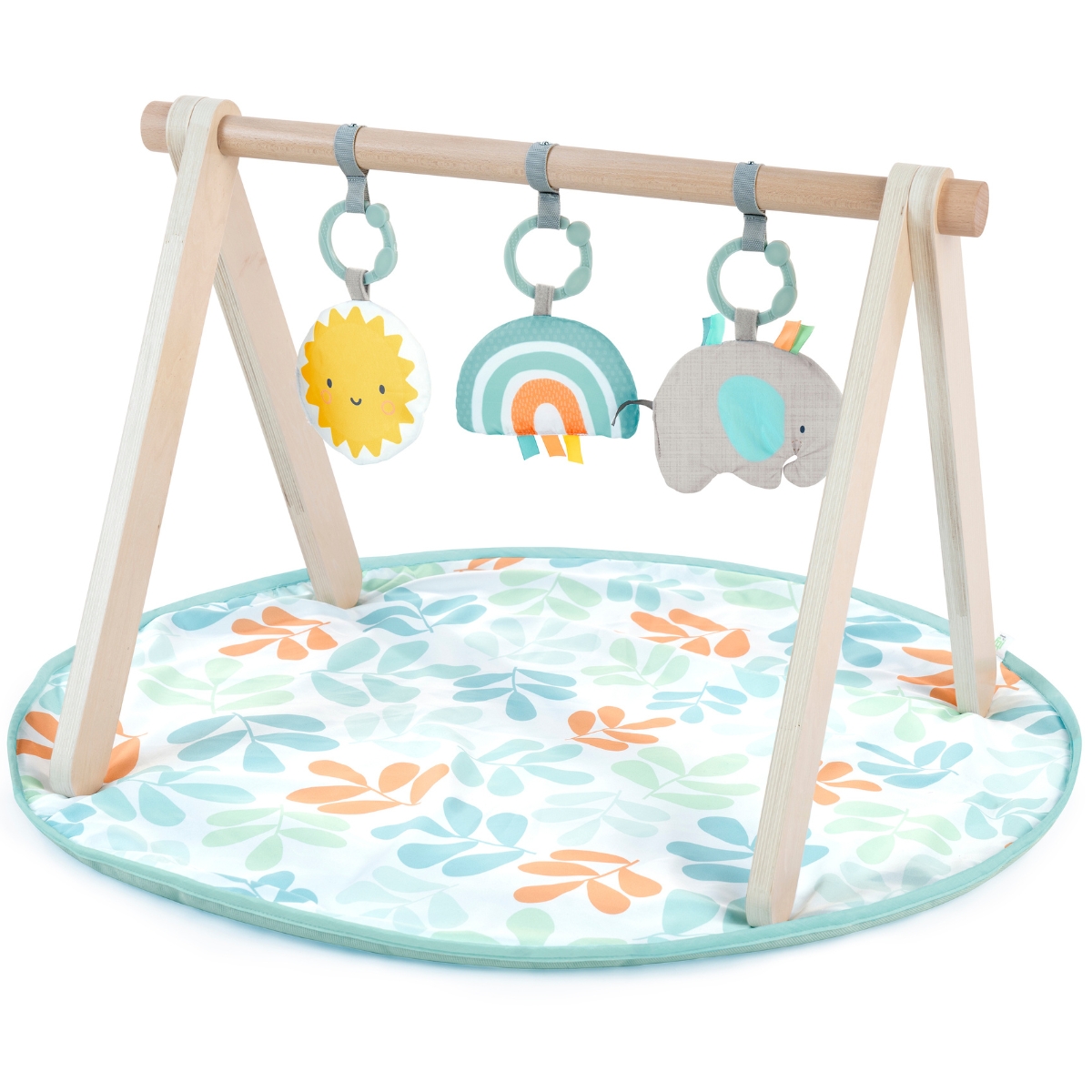 Tapis d'éveil Sun Valley avec arche de jeu en bois