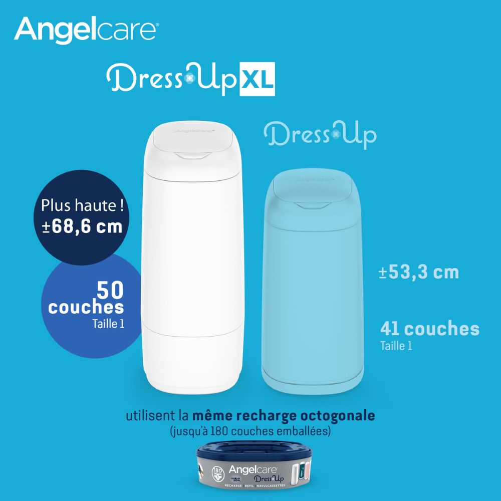 Poubelle à couches Dress Up XL (Angelcare) - Image 4