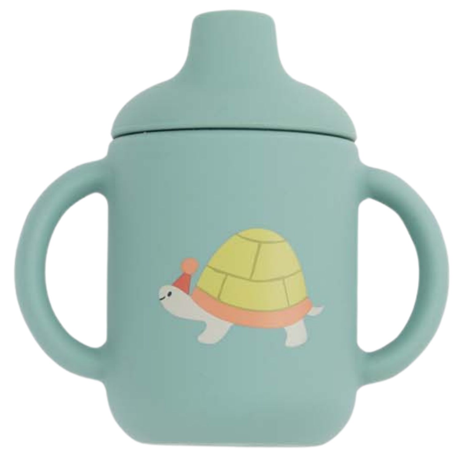 Set vaisselle silicone Trois petits lapins (Moulin Roty) - Image 1