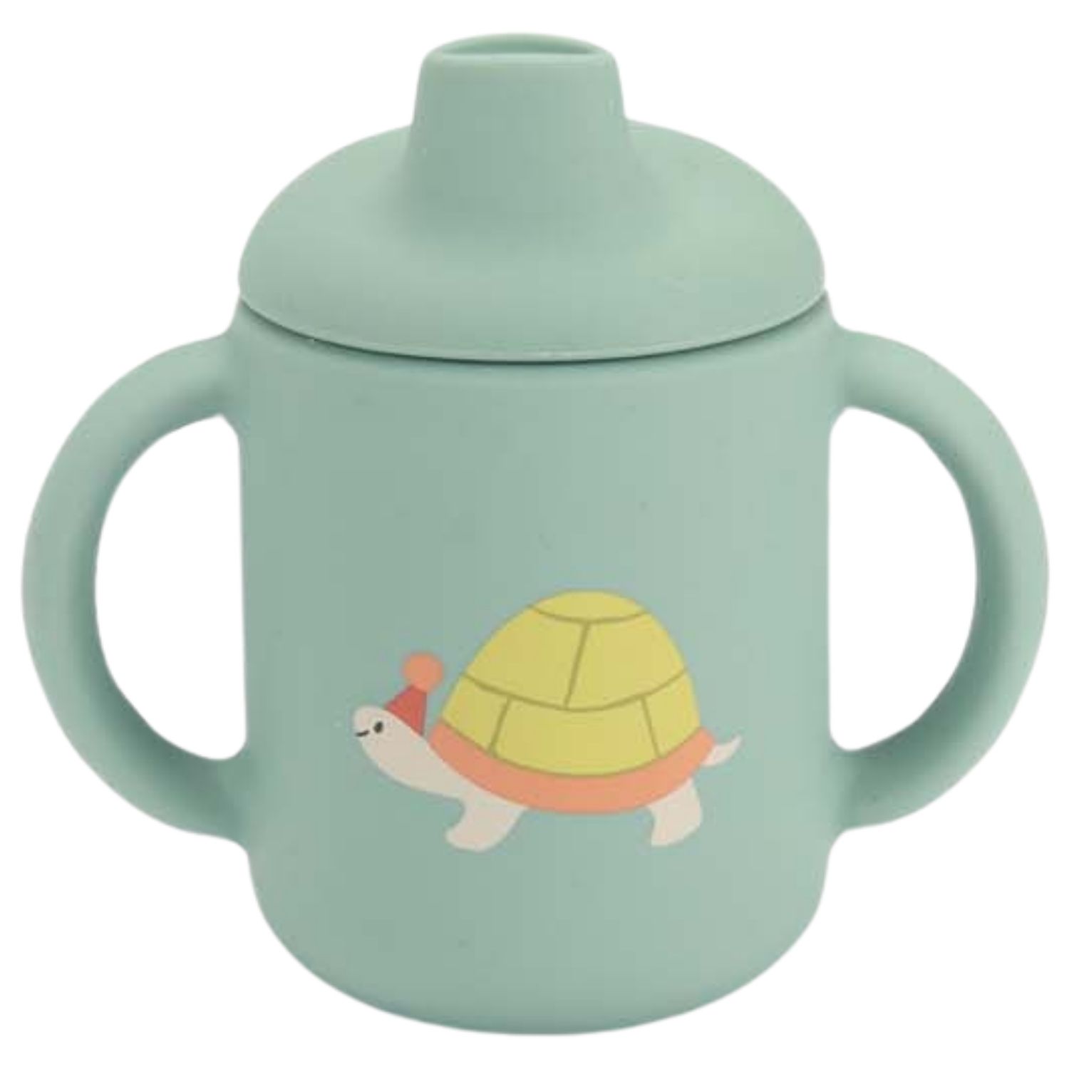 Set vaisselle silicone Trois petits lapins (Moulin Roty) - Image 2