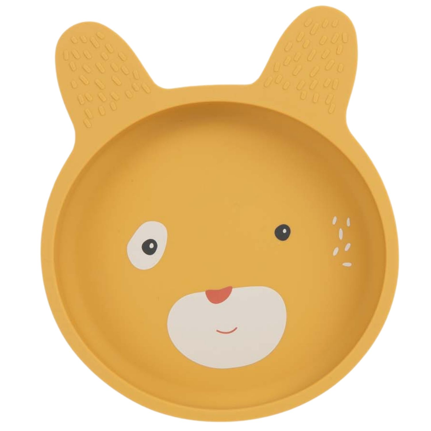 Set vaisselle silicone Trois petits lapins (Moulin Roty) - Image 5