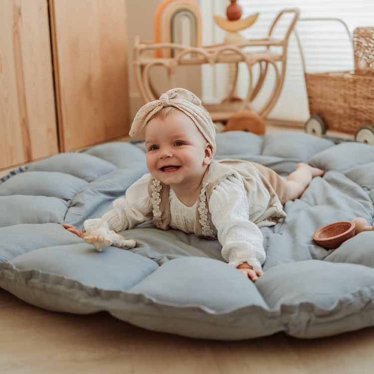 Tapis de jeu 3 en 1 Organic Coco Bleu (Play&Go) - Image 2