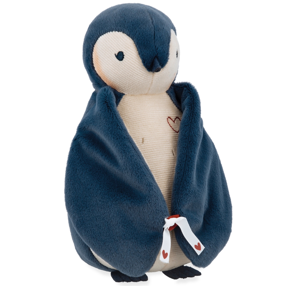 Peluche enregistreuse vocale et bruits blancs Manchot bleu (25 cm) (Kaloo) - Image 1