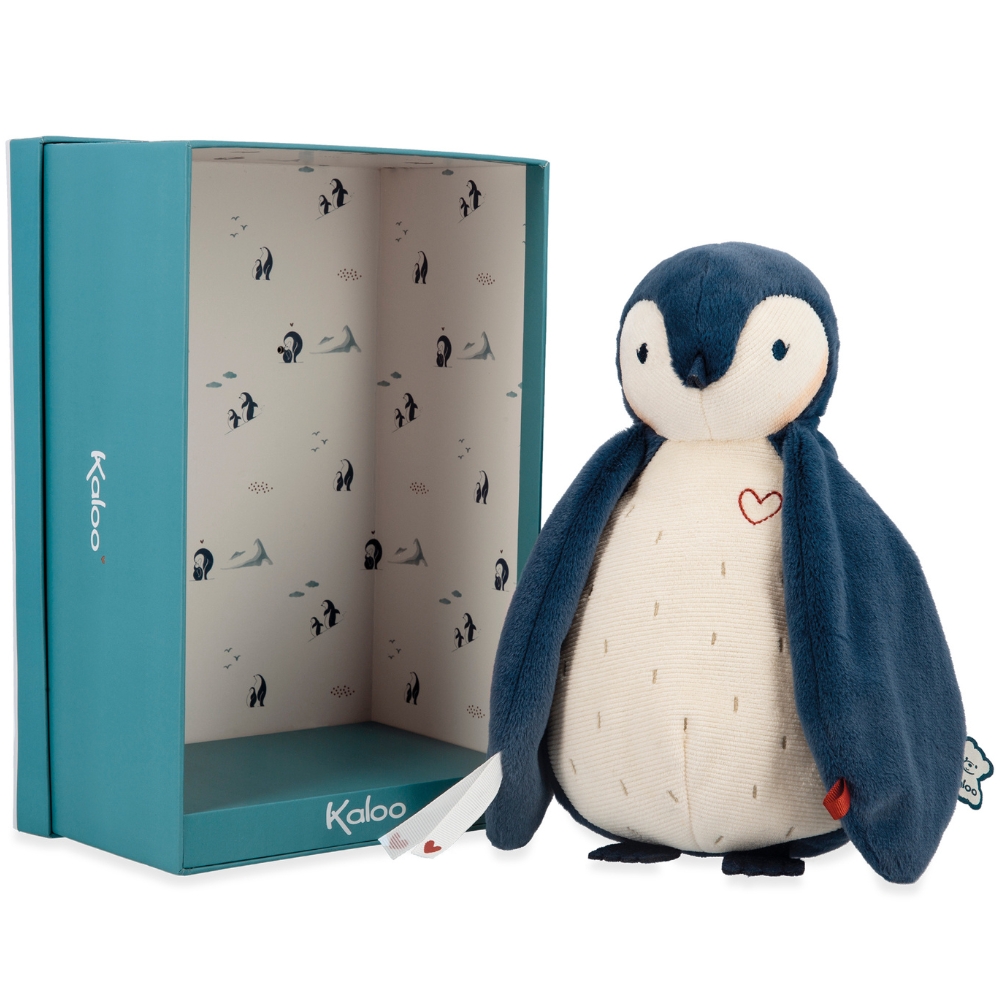 Peluche enregistreuse vocale et bruits blancs Manchot bleu (25 cm) (Kaloo) - Image 7