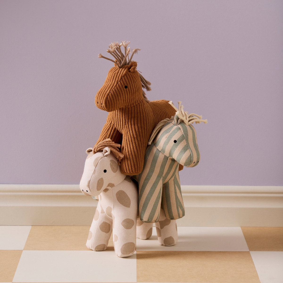 Peluche cheval Aiden Dotty (28 cm) (Kid's Concept) - Image 2