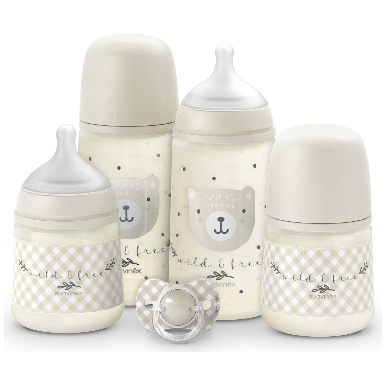 Suavinex - Coffret nouveau né Wild&Free Night and Day Beige