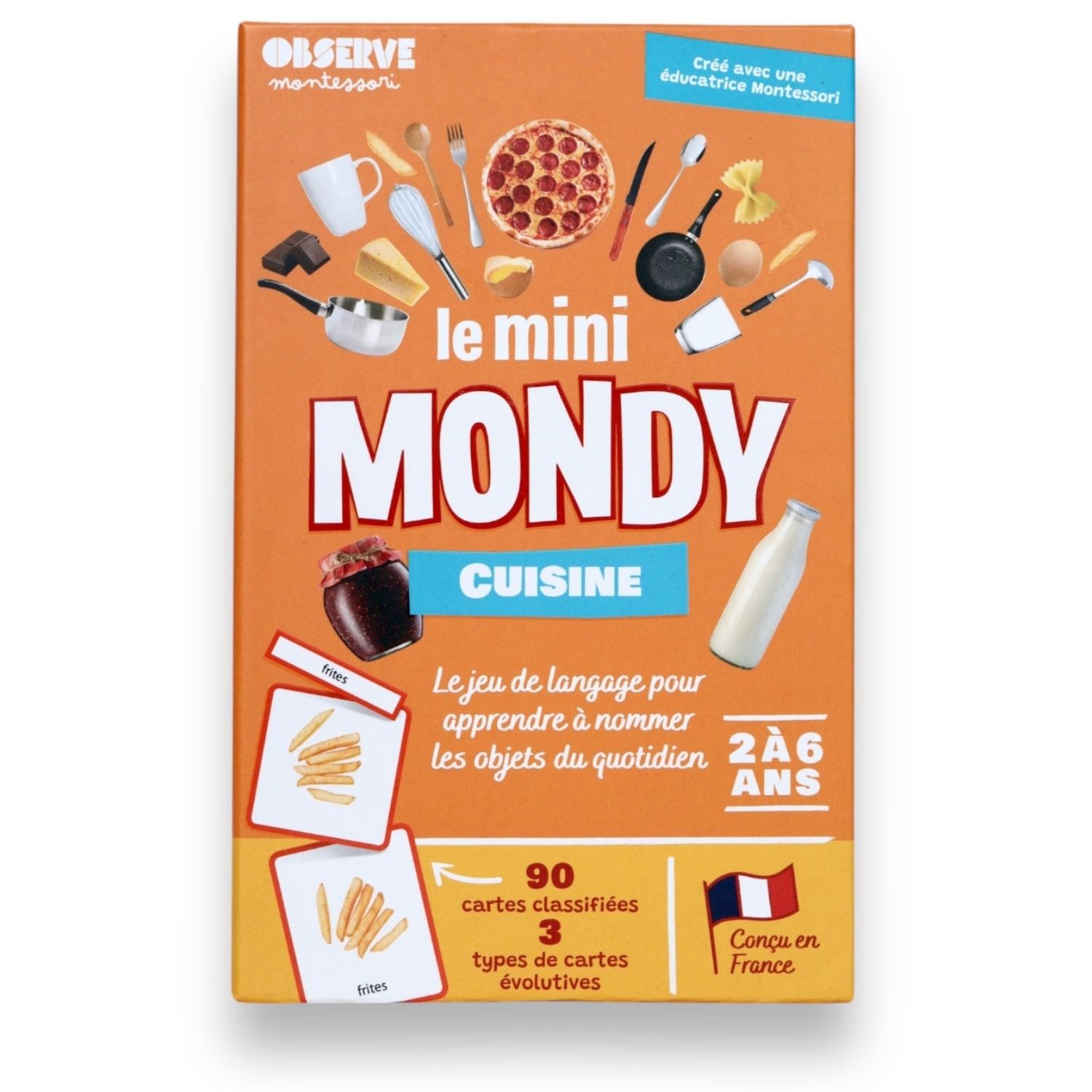 Observe Édition - Coffret Mini Mondy (jeu de langage autour de la cuisine)